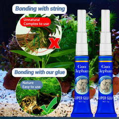 1DFAUL adhesivo para acuario: fija coral y fragmentos.