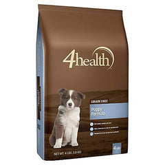 4health bolsa de alimento seco para cachorros sin granos, apoyo para energía y desarrollo