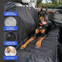 4Knines K9-Shield impermeable: protección fiable frente a derrames y saliva