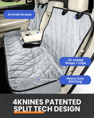 4Knines protección interior resistente para pelo y derrames en el coche.