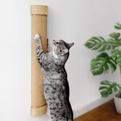Rascador de pared 7 Ruby Road para gatos grandes con sisal resistente.