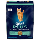 9Lives Plus alimento seco para gatos 12 libras con sabor a atún y huevo.