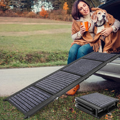 9TH SHOP rampa plegable para perros en coche facilita subir y bajar