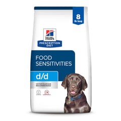 Hill's Prescription Diet d/d: bolsa 8 lb para sensibilidades con patata y venado