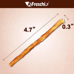 A Freschi srl snack de entrenamiento de pavo para perros, fácil de dividir.