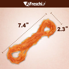 A Freschi Srl tendones de pavo para perros grandes, masticación duradera