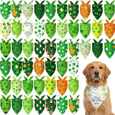 Abbylike bandanas para perros Día de San Patricio, accesorio festivo para tu mascota.