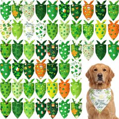 Abbylike bandanas para perros Día de San Patricio, accesorio festivo para tu mascota.