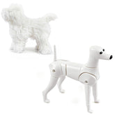 Abbylike modelo de perro poodle juguete para práctica de grooming profesional