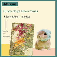 Abizoo golosinas para conejo con heno Timothy y aroma floral.