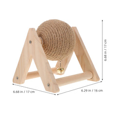 ABOOFAN Juguete para gato rotativo: mantiene activo al felino con movimiento.