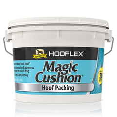 Absorbine Hooflex Magic Cushion—caja de 4 lb para alivio rápido de cascos cansados.