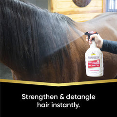 Absorbine ShowSheen aplicación-rapida: desenreda rápidamente el pelo sin esfuerzo.