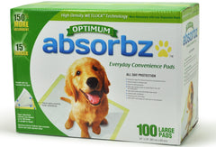 Absorbz tapetes de entrenamiento para perros: absorción superior y protección de suelos durante entrenamientos.