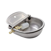 Abustle pig bebeder automático en acero 304, vista frontal y duradera