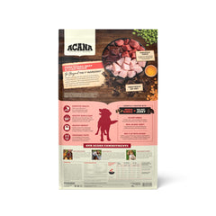 ACANA Butcher's Favorites, croquetas de ternera, sabor premium para una dieta equilibrada.