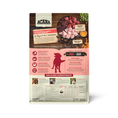 ACANA Butcher's Favorites trozos-res-higado: proteína real para perros.
