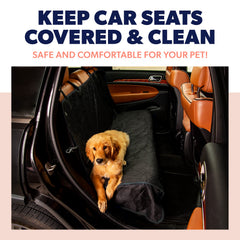 Active Pets funda trasera antideslizante mantiene al perro estable durante el viaje.