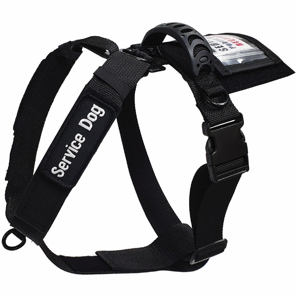 ActiveDogs chaleco con anilla D frontal para control y guía.