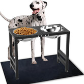 Conjunto ADENGL de tazones elevados para perros grandes, altura de 17 pulgadas y capacidad 3000 ml.