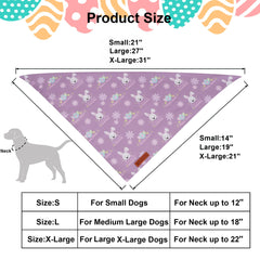 ADOGGYGO Bandana Medianas a XXL, ajuste cómodo para perros grandes.