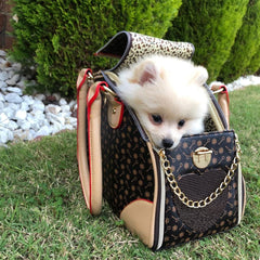 Adriene's Choice porta-mascotas interior con mascota para comodidad