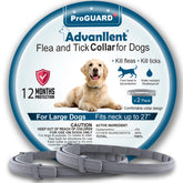 Advanllent collar antipulgas para perros, protección duradera contra pulgas.