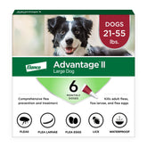 Advantage II para perros grandes: presentación y uso sencillo para el cuidado de pulgas.