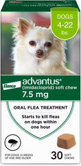 Advantus envase frontal con la caja de 30 pastillas para perros