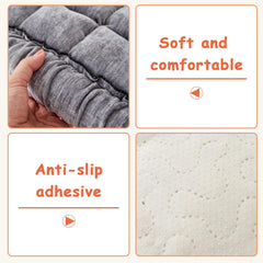 AEEISHOMEREFORM cobertor-perro-plaid-gris: protege superficies y añade confort durante desplazamientos.