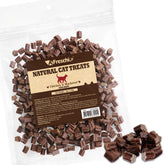Golosinas para gatos de interior de A Freschi srl, alta proteína para energía diaria.