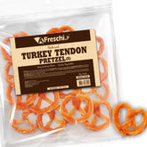 A Freschi srl tendones de pavo para perros en empaque 8 oz, recompensa natural