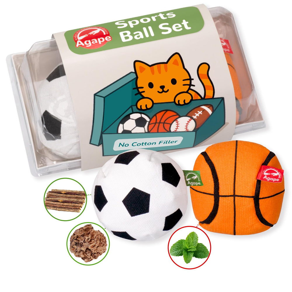 Agape juguete gatos con menta gatuna interactivo para enriquecimiento diario