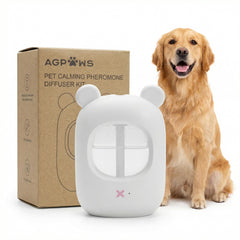 Agpaws difusor portátil para perros, crea un ambiente tranquilo en casa.