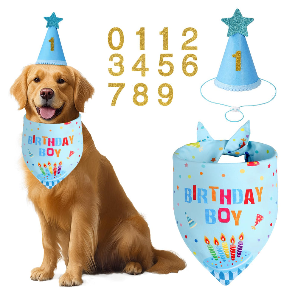 Gorra Agroon para perro pequeño con bandana, ideal para fotos festivas