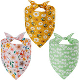 Agroon bandanas primavera diseño floral, ideal para sesiones de fotos con tu mascota