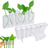 Aidmi: soporte-planta-acuario-7-huecos, fijación estable y observación del crecimiento.