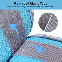 Aiitle tela jacquard transpirable en arnés Teacup, mantiene al perro cómodo.