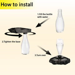 Aipush botella superior extraíble facilita limpieza y recarga