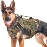 AIWAI arnés mochila para perro grande camuflaje, ideal para entrenamiento