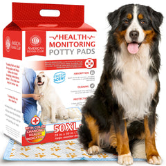 AKC tapetes para cachorros con indicador de salud, color que cambia para referencia rápida.
