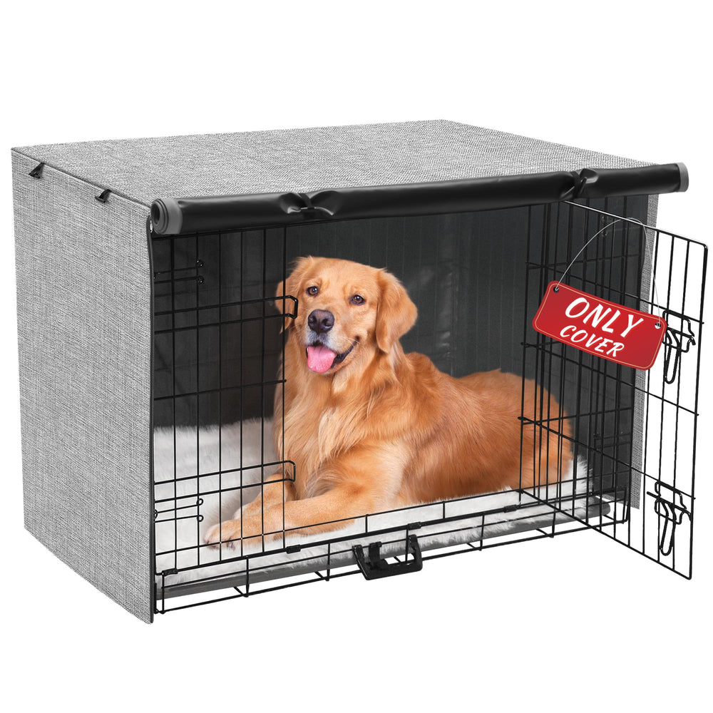 Funda Akinerri para jaula de perro con puerta doble e impermeable 36 pulgadas