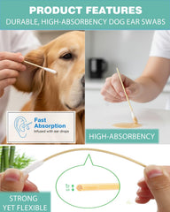 AkoSlale: cuidado multiuso para orejas y manchas de lágrimas en perros grandes