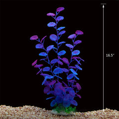 ALEGI decoraciones para acuario de 12 pulgadas con base pesada, estable