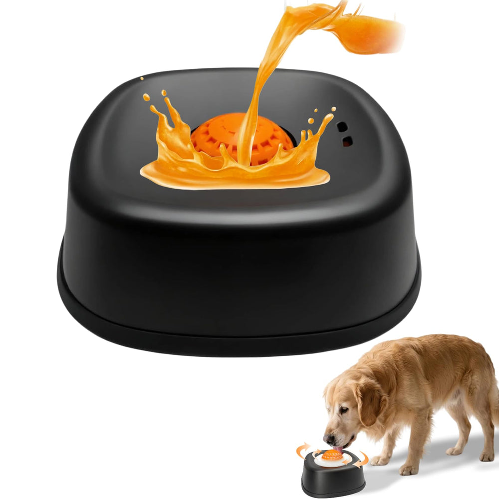 Alimentador lento para perros con líquidos, bola en tazón para consumo consciente