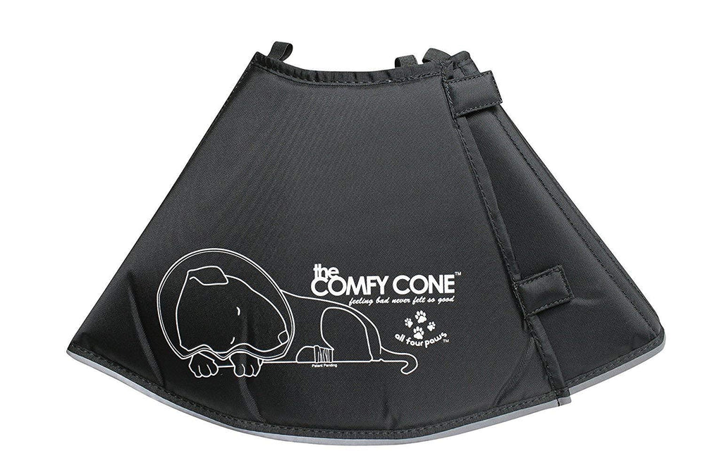 All Four Paws Comfy Cone con ajuste de tallas para un ajuste seguro tras cirugía