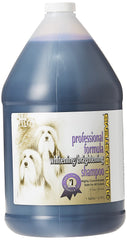 Botella de all-systems shampoo blanqueador para perros y gatos, brillo suave