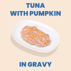 Almo Nature HQS pack 24: comida sin granos para gatos, atún con calabaza.