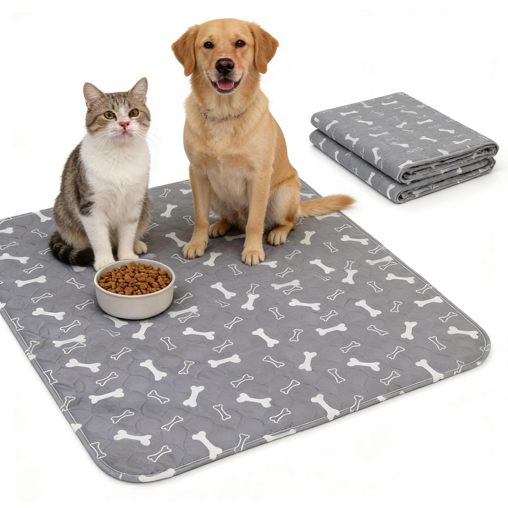Almohadillas para cachorros con feromonas, diseño marmoleado para entrenamiento en casa.