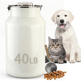 Aloxina contenedor de alimento para perros y gatos, gran capacidad para conservar frescura.